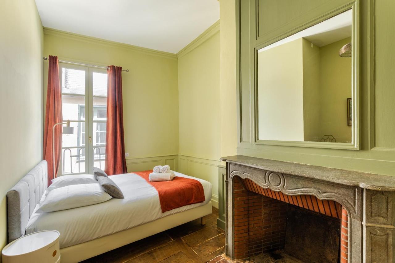 Dame De Coeur - Appartement Spacieux En Plein Centre Historique Rennes Dış mekan fotoğraf