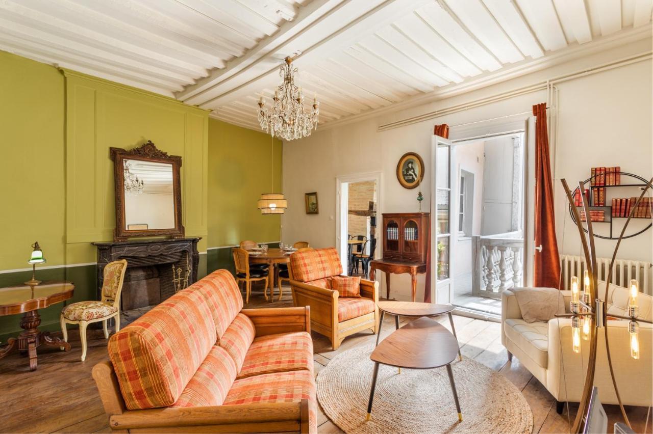 Dame De Coeur - Appartement Spacieux En Plein Centre Historique Rennes Dış mekan fotoğraf